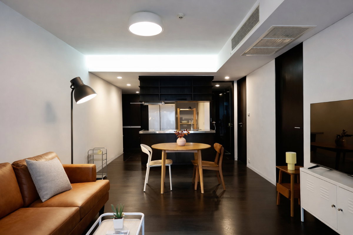 รูป 🍀🍀 Fully furnished💝 ให้เช่า📌 ไซมิส จอยญ่า (Line: @rent2022) MRT เพชรบุรี พร้อมเข้าอยู่ 🔖A10885 - รูปที่ 6/13