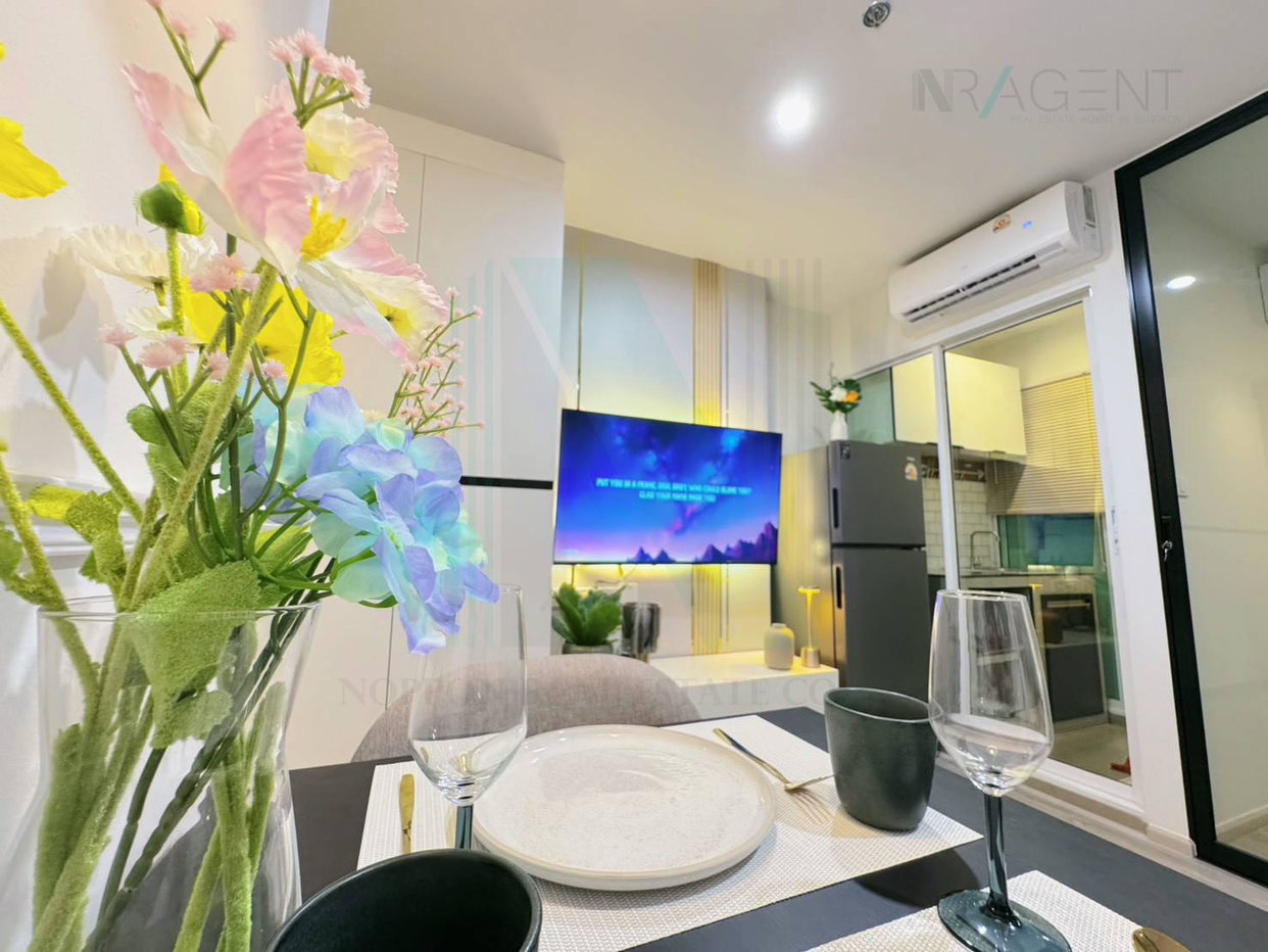 รูป ให้เช่าคอนโด รีเจ้นท์ โฮม บางนา อาคาร A ชั้น 18 1 ห้องนอน ขนาด 28.00 ตรม ใกล้ BTS บางนา - รูปที่ 4/8