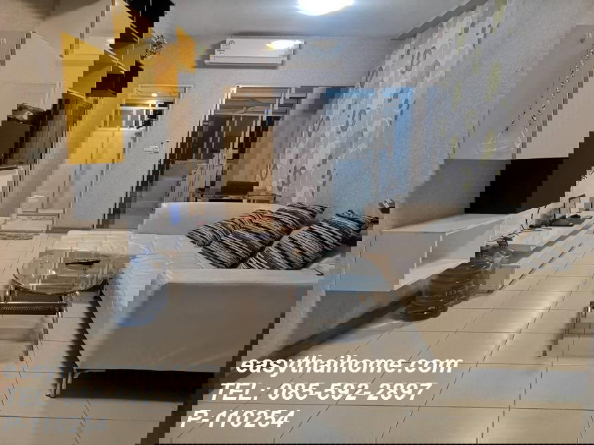 รูป P-110254 ขายพร้อมผู้เช่าดูห้องได้ วิวเมือง ห้องมุม ศุภาลัย ปาร์ค อโศก-รัชดา 2 ห้องนอน ใกล้ MRT! : เขตดินแดง | Line Id @easythaihome | 085-592-2897 - รูปที่ 5/9