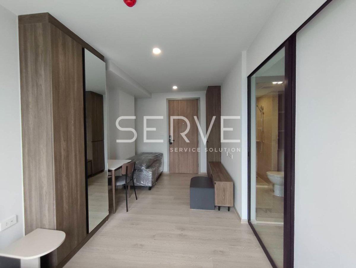 รูป สตูดิโอ ห้องใหม่ เฟอร์ฯ ครบ กับคอนโดใหม่ ทำเลดี ติด BTS คูคต 100 ม. ที่ Nue Core Khu Khot Station / ให้เช่าคอนโด - รูปที่ 3/6