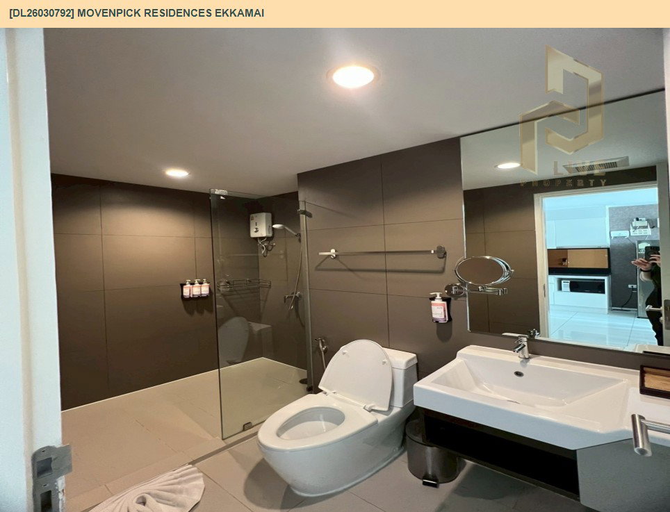 รูป DL26030792 ขายคอนโด เมอเวนพิค เรสซิเดนซ์ เอกมัย (Movenpick Residences Ekkamai ) ใกล้ BTS เอกมัย พร้อมเข้าอยู่ โทรด่วน 0800343450 LineID @655ebbvc - รูปที่ 9/9