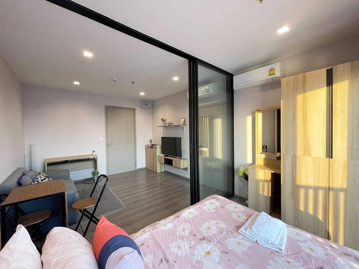 รูป ห้องจริง✨เช่าคอนโด สัญญา 1 ปี✨🛋️🛌เดอะ โพลิแทน รีฟ - รูปที่ 1/6