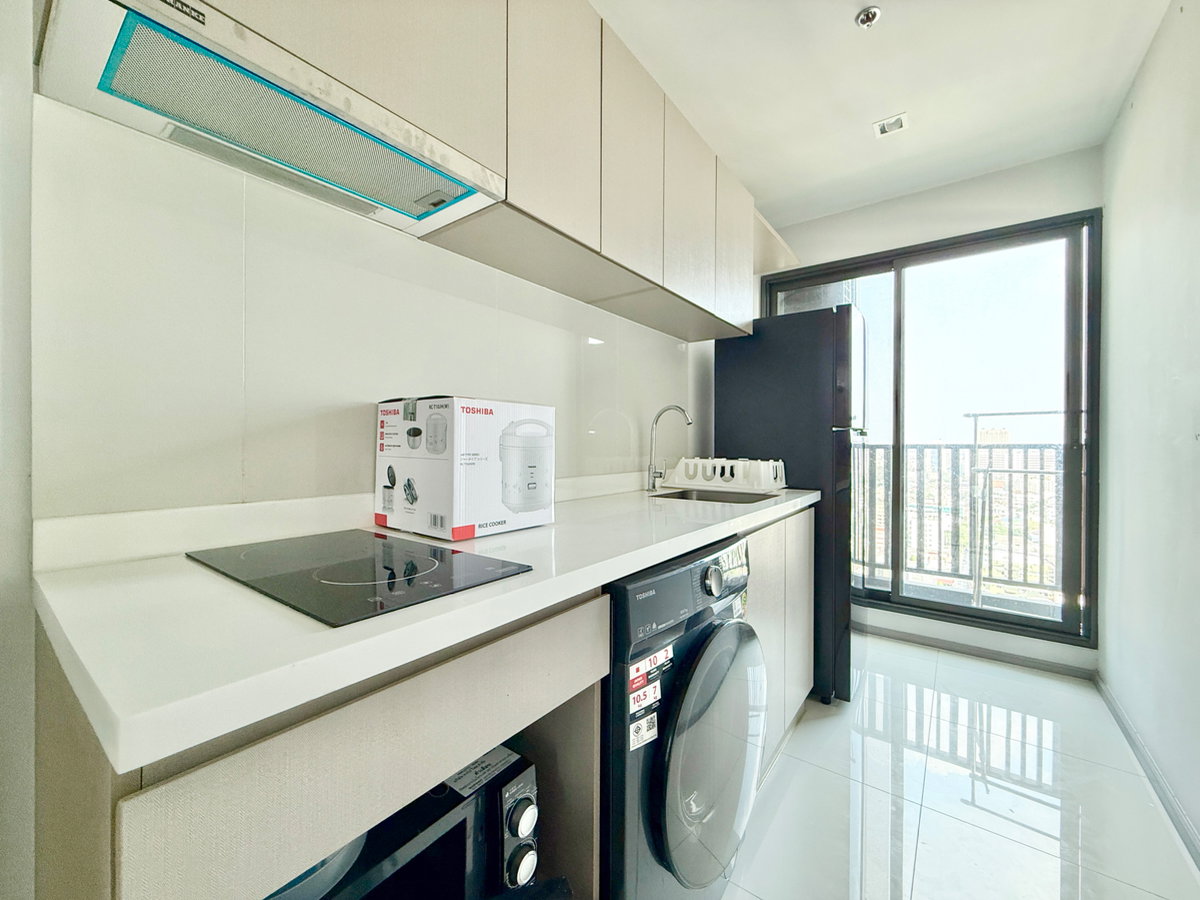 รูป ให้เช่า🌈✨ Life Ladprao , 2 bed 1 bath 49.5 Sq.m 32,000 บาท ชั้นสูง วิวสวย โทร 092-2462653 Donut - รูปที่ 13/14