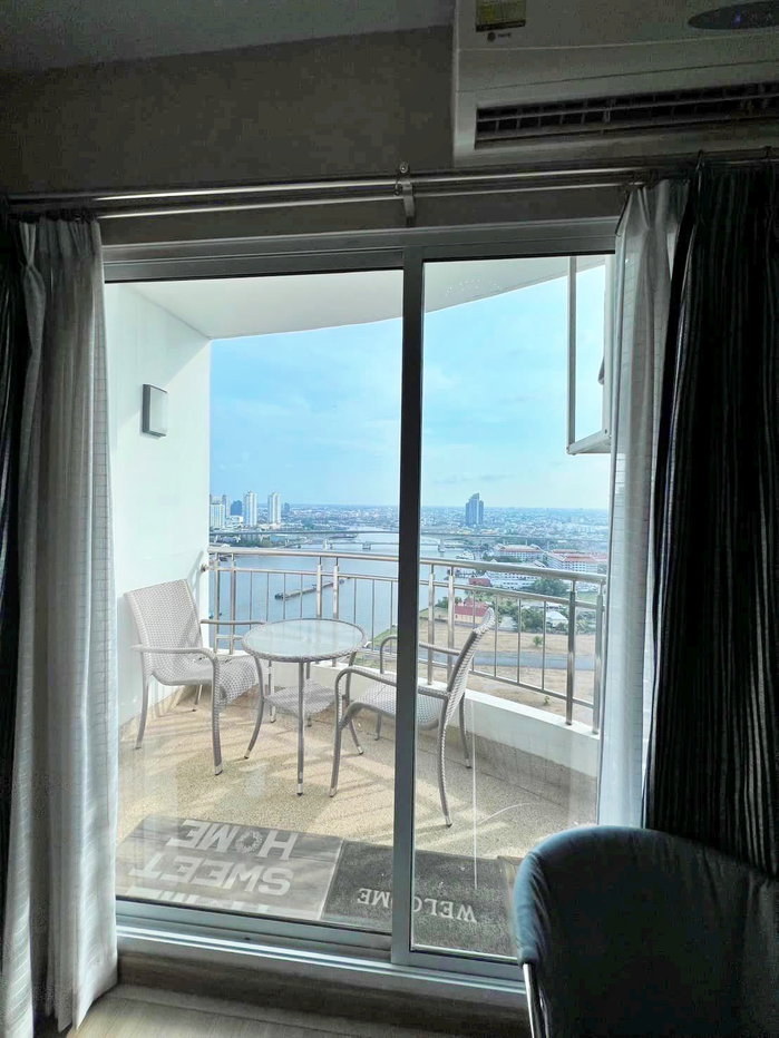 รูป ห้องจริง❤️เอเจ้นท์ ❤️นัดดูห้องแอดไลน์นะคะ❤️Supalai River Resort - รูปที่ 5/6