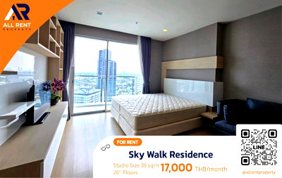 Condos for rent : Luxury High-Rise 🔥 Sky Walk Residence for Rent | Stunning Panoramic City Views | Next to BTS Phra Khanong | Ready to move in
