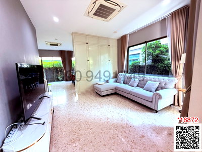 เช่าบ้านเดี่ยว เซ็นทรัล พลาซ่า บางนา : เช่า บ้านเดี่ยว ขนาด 4 ห้องนอน Grand Bangkok Boulevard ศรีนครินทร์ คฤหาสน์หรู ใกล้ Seacon Square