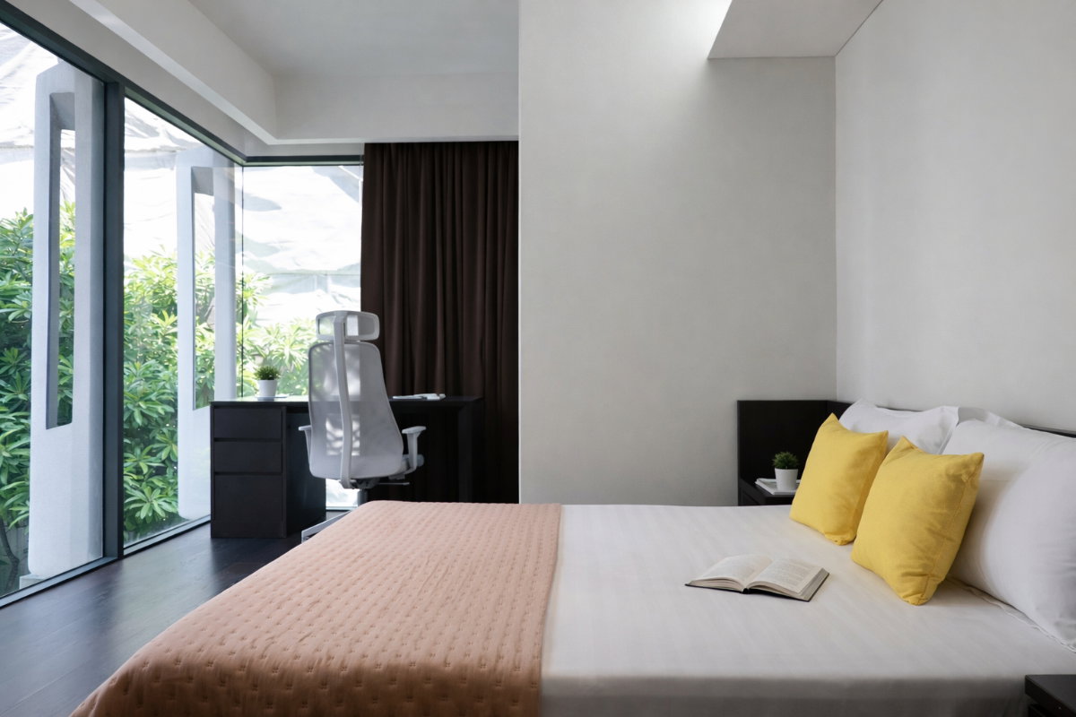 รูป 🍀🍀 Fully furnished💝 ให้เช่า📌 ไซมิส จอยญ่า (Line: @rent2022) MRT เพชรบุรี พร้อมเข้าอยู่ 🔖A10885 - รูปที่ 3/13