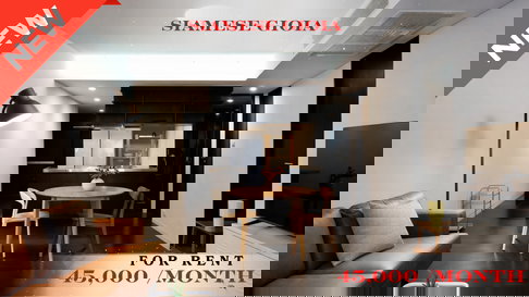 🍀🍀 Fully Furnished 💝 For Rent 📍 Siamese Gioia 🚆 Near Phetchaburi MRT Station (Line: @rent2022) ✨ Ready to move in 🔖 PC: A10885