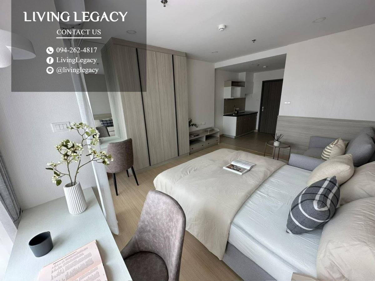 รูป T7YKA9 ให้เช่าคอนโด Supalai Veranda Ramkhamhaeng 28 ตร.ม. ชั้น 7 ตึก A line id : @livinglegacy - รูปที่ 2/10