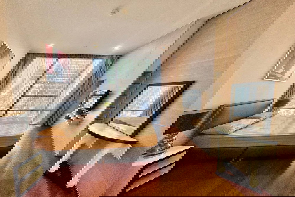 รูป 🔥เช่าด่วน !! The Bangkok Sathorn, 1 ห้องนอน, 1 ห้องน้ำ, ชั้นสูง, ลิฟท์ส่วนตัว, ส่วนกลางอลังการ !! 🔥 Code C20221201524 แต่งครบ, พร้อมเข้าอยู่ 📣📣 - รูปที่ 3/5