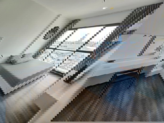 รูป 🔔New🔔 ให้เช่าห้องใหญ่ เตียง king size ตำแหน่งห้องเสียงเงียบที่สุดในชั้น ที่ Wyne by Sansiri - รูปที่ 7/19