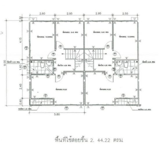 รูป ทาวน์เฮ้าส์ สำหรับขาย ทาวน์เฮ้าส์ โครงการ เอช ลิฟวิ่ง สเปซ ชลบุรี - รูปที่ 17/19