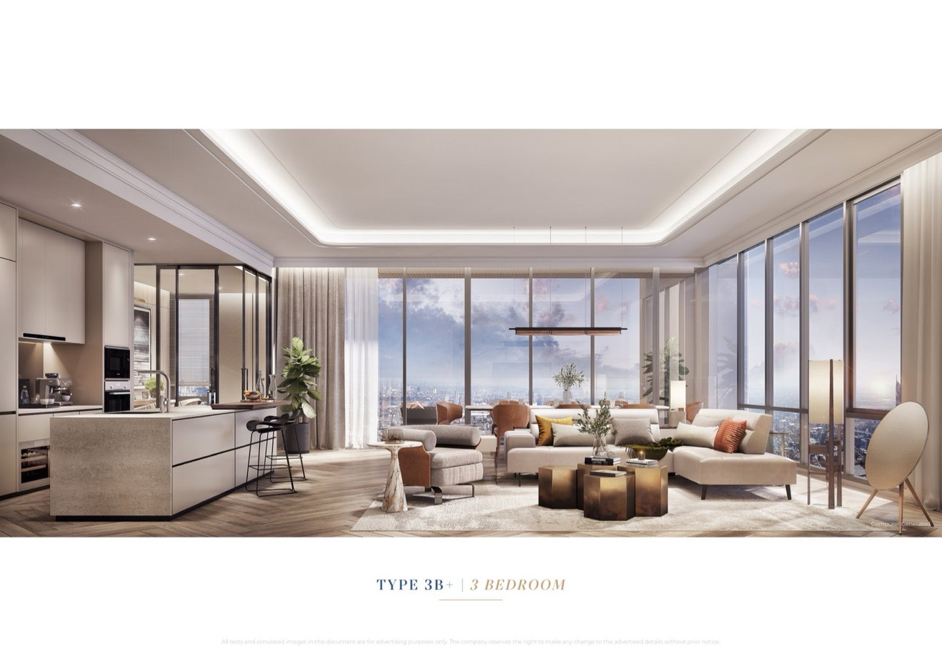 รูป KingsQuare Residence 2 bedrooms, for sale - รูปที่ 1/47