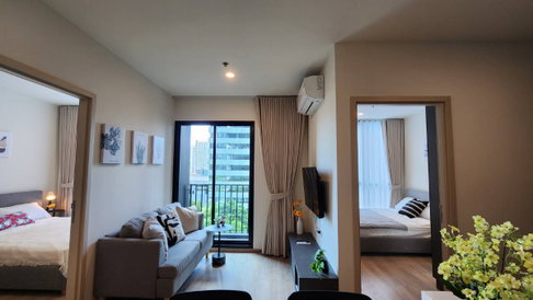 For rent ✨Nue District R9✨2 Bedroom size 40.67 sqm 😍 Near MRT Rama 9🚆