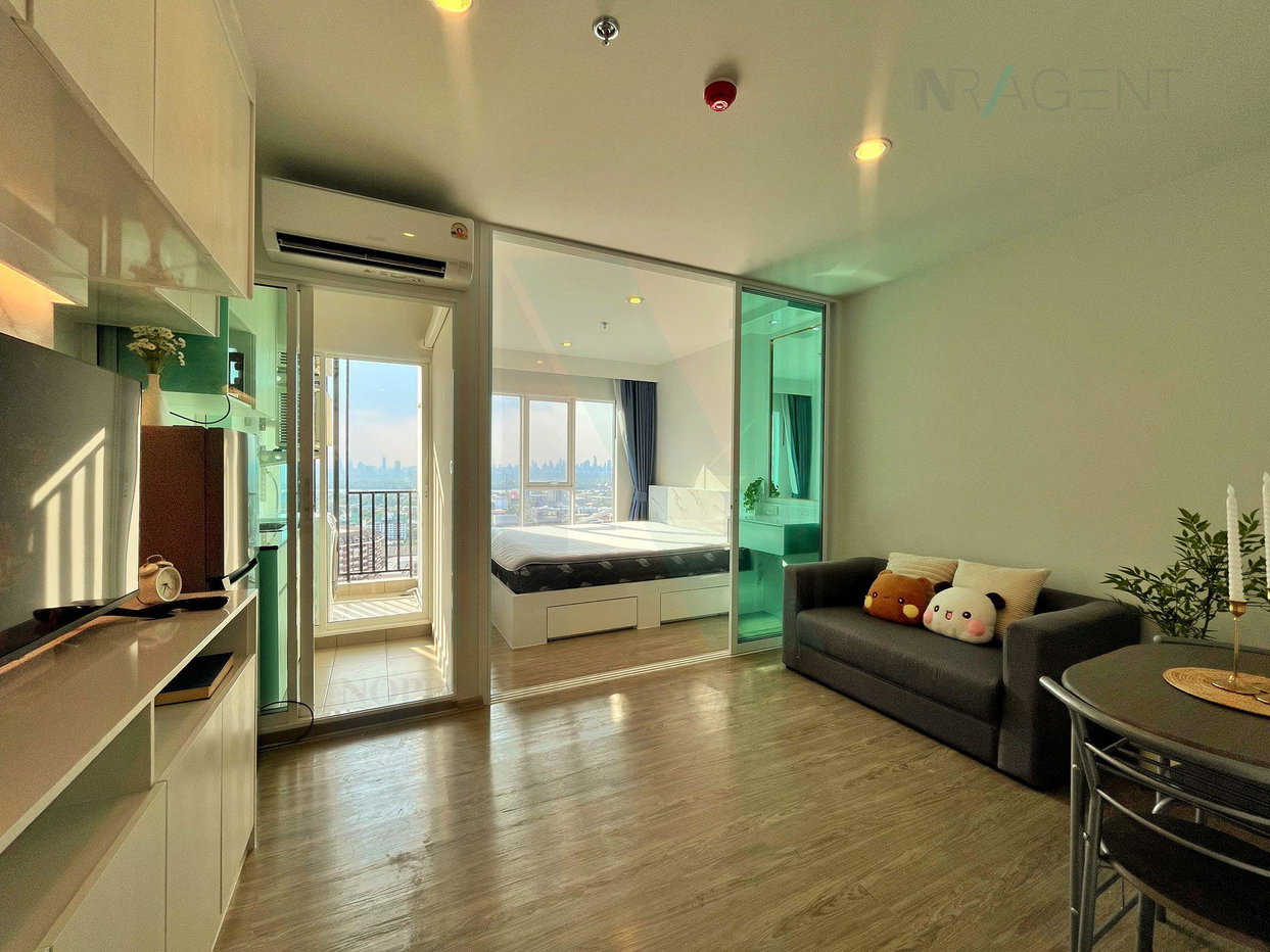 รูป ให้เช่าคอนโด รีเจ้นท์ โฮม บางนา อาคาร B ชั้น 28 1 ห้องนอน ขนาด 28.00 ตรม ใกล้ BTS บางนา - รูปที่ 1/8