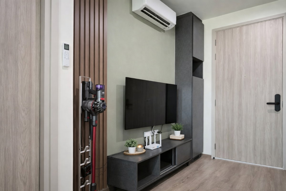 รูป 🍀🍀 Free Wifi 500/500  Special Offer🔥ให้เช่า📌 นิว ดิสทริค อาร์ 9 (Line: @rent2022) MRT พระราม9 พร้อมเข้าอยู่ 🔖10879 - รูปที่ 6/22