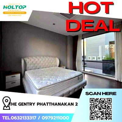 Houses for rent Bangkok : #L104🎉170369 For rent House The Gentry Phatthanakan 2 