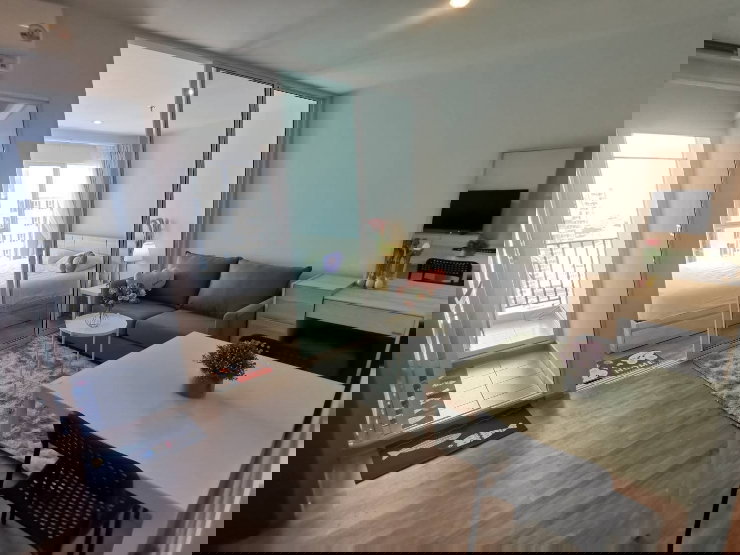 รูป AS1927 ให้เช่าคอนโด Regent Home บางนา พร้อมเครื่องใช้ไฟฟ้าเฟอร์นิเจอร์ครบ - รูปที่ 2/7