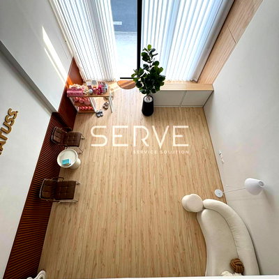 เช่าคอนโด BTS คูคต : 🔥30K🔥- พื้นที่ให้เช่าเชิงพาณิชย์ 63.38 ตร.ม. ห้องใหม่ตกแต่งสวยมาก ทำเลดี ใกล้ BTS คูคต 120 ม. ที่ Nue Cross Khu Khot Station / พื้นที่ให้เช่า