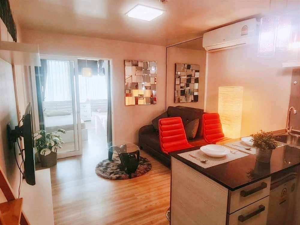 รูป ห้องจริง✨เช่าคอนโด สัญญา 1 ปี✨🛋️🛌เอ็ม โซไซตี้ - รูปที่ 5/10