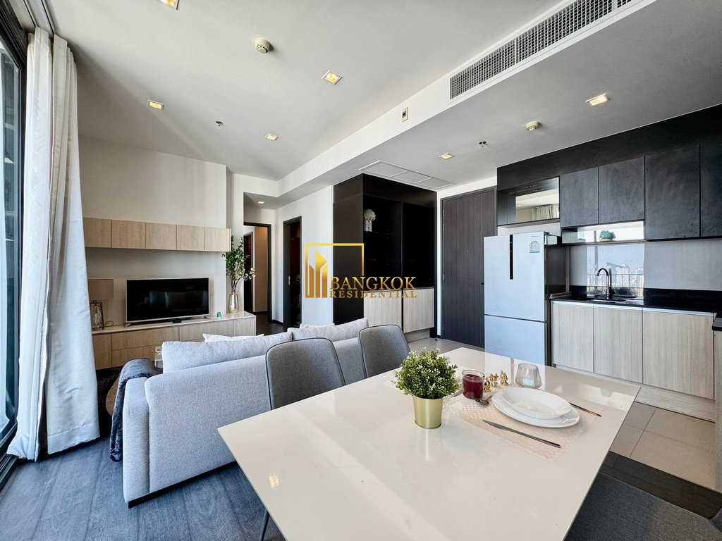 รูป The Edge Sukhumvit | Modern 2 Bed For Rent in Asoke Area - BR19614CD - รูปที่ 5/34