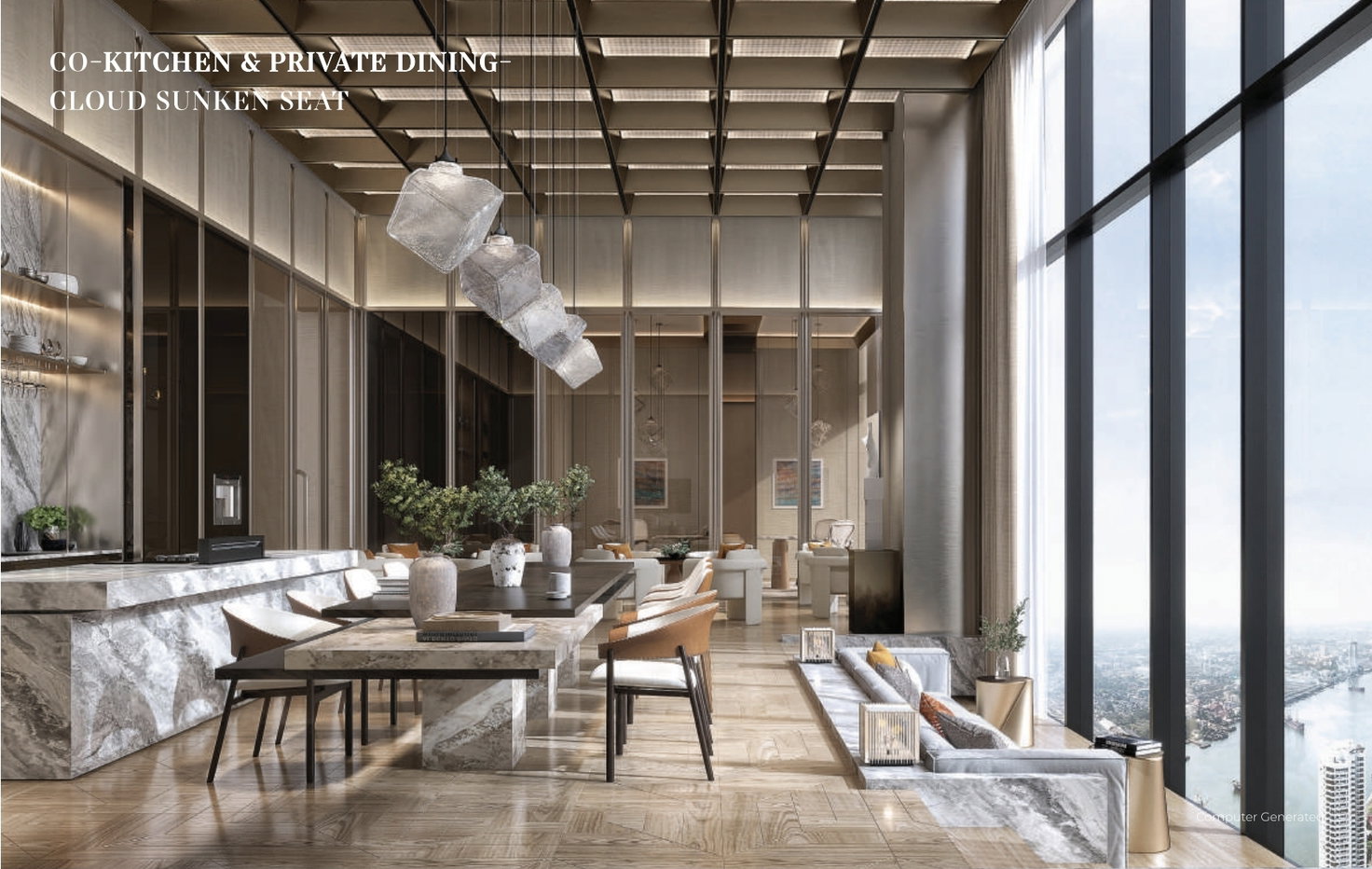 รูป KingsQuare Residence 3 bedrooms, for sale - รูปที่ 6/35