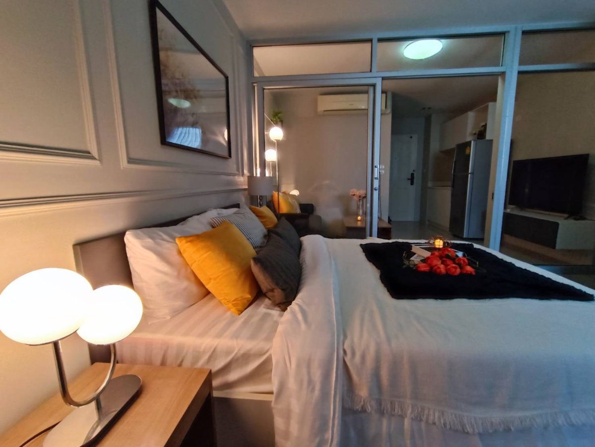 รูป ห้องสวย พร้อมอยู่สิ้นเดือนนี้ 650 เมตร BTS บางจาก📢 Line id : @085pucam 🎯 YKP Rental Condo - รูปที่ 2/19