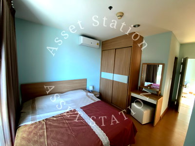 Condos for rent : 🚅 2-Bedroom Condo Available for Rent ✨ Life @ Ratchada–Huai Khwang 🚆 Convenient location near MRT Huai Khwang