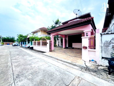 บ้านเดี่ยว เขตหนองแขม : ขายบ้านเดี่ยว ติดถนนบรมราชชนนี 51 ตร.ว. หมู่บ้านพงษ์ศิริชัย 3 เดินทางสะดวกเข้าเมืองง่าย
