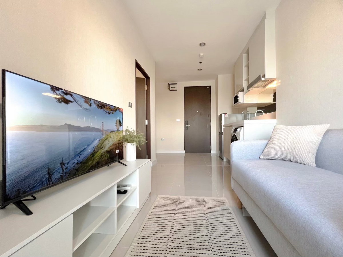 รูป 🌿ให้เช่าคอนโด The Sky สุขุมวิท ห้องแต่งครบ พร้อมเครื่องซักผ้า ชั้น 6 ใกล้ BTS อุดมสุข✨ - รูปที่ 5/15