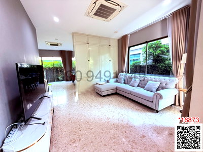 ขายบ้านเดี่ยว : ขาย บ้านเดี่ยว ขนาด 4 ห้องนอน Grand Bangkok Boulevard ศรีนครินทร์ คฤหาสน์หรู ใกล้ Seacon Square