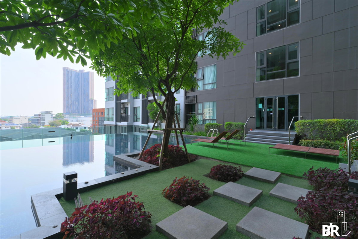 รูป 🔥 Hot Unit! ห้องรีโนเวทใหม่ ชั้นสูง วิวสวย เฟอร์ครบ - RHYTHM Sukhumvit 36-38 ใกล้ BTS ทองหล่อ - รูปที่ 6/6