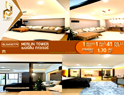 Condos for sale Lumpini Park : DL26030779 Condo for sale, Merlin Tower near -, ready to move in, call urgently 0656133286 LineID @534wlwof