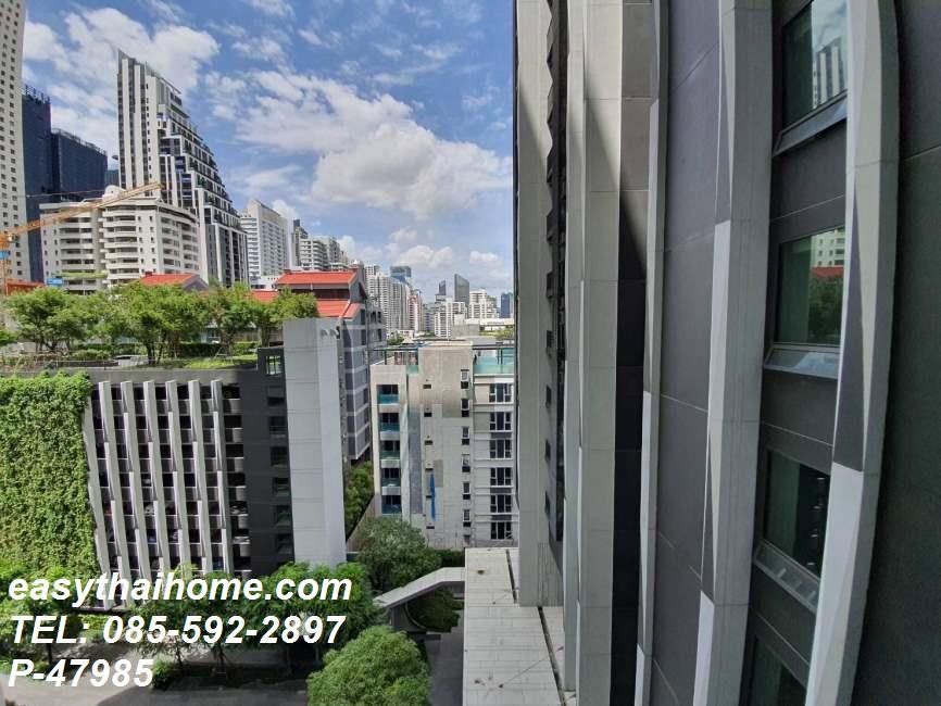 รูป P-47985 วิวเมืองสุดปัง! 3 นาทีถึง MRT! เอดจ์ สุขุมวิท 23! 1 Bed 25,000 บาท : ย่านวัฒนา | Line Id @easythaihome | 085-592-2897 - รูปที่ 10/18