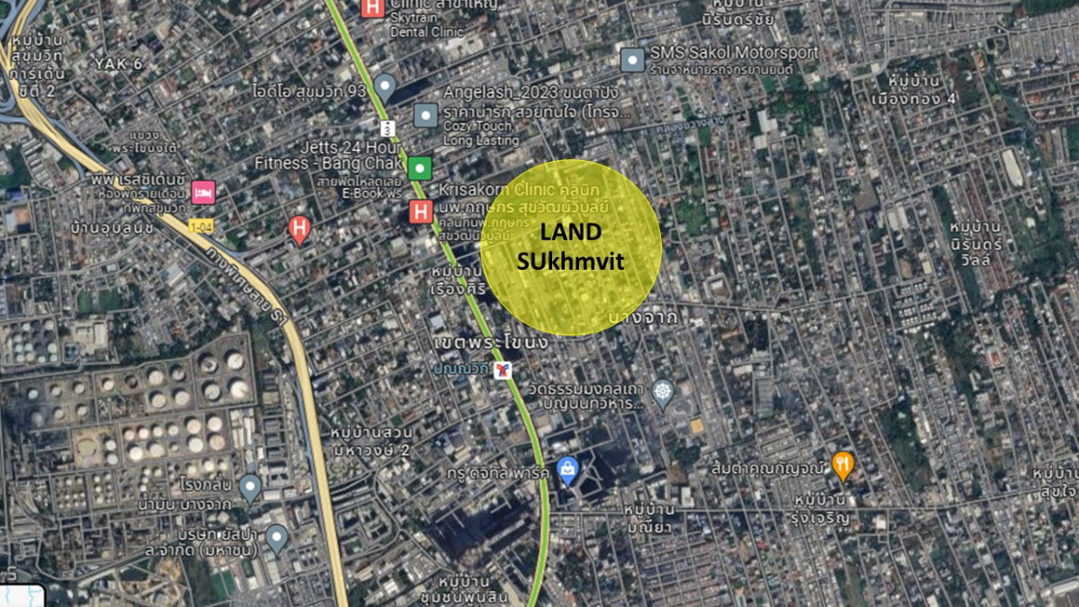 รูป ขายที่ดิน สุขุมวิท 101 ปุณณวิถี - รูปที่ 1/2