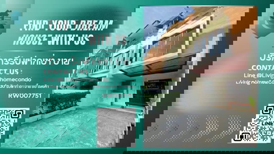 รูปภาพ for rent: The Private Sukhumvit 97/1. A 3-story townhome on Sukhumvit Road with an excellent location. Fully furnished. - -RW007751