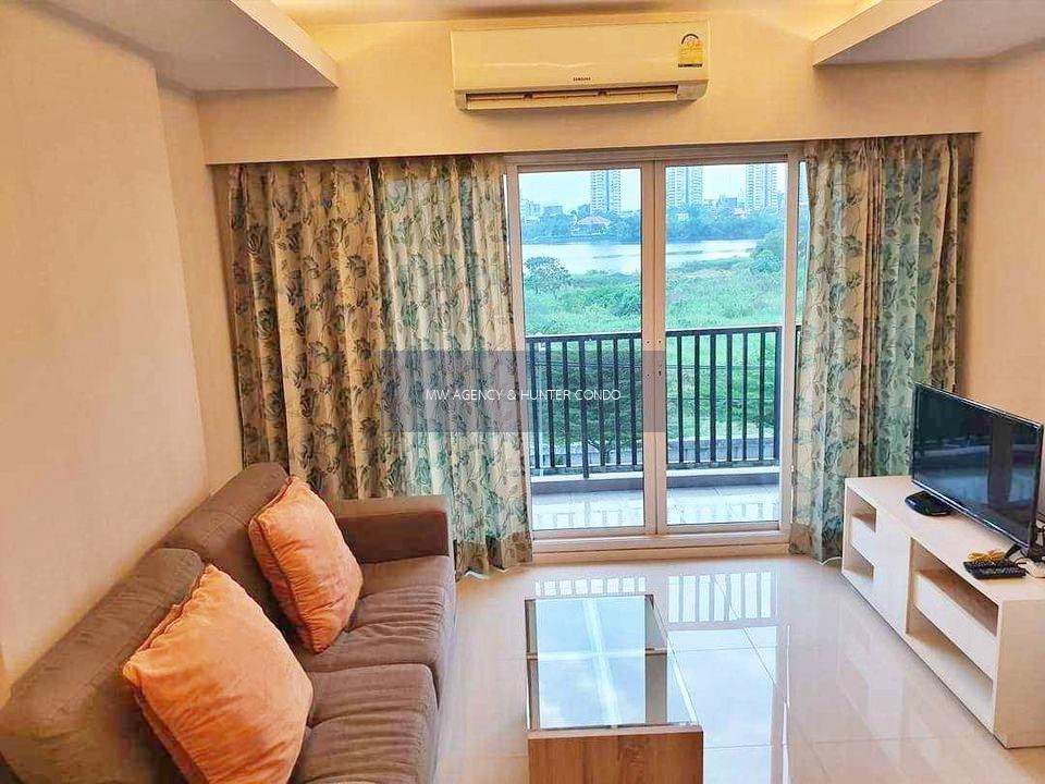 รูป ห้องจริง✨เช่าคอนโด สัญญา 1 ปี✨🛋️🛌ดับเบิ้ล เลค คอนโดมิเนียม - รูปที่ 4/11