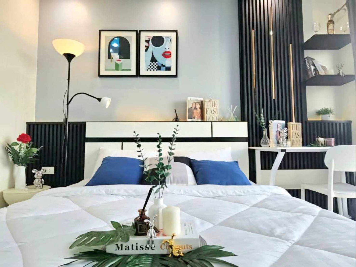 รูป ห้องจริง✨เช่าคอนโด สัญญา 1 ปี✨🛋️🛌เดอะ คีย์ ประชาชื่น - รูปที่ 11/11