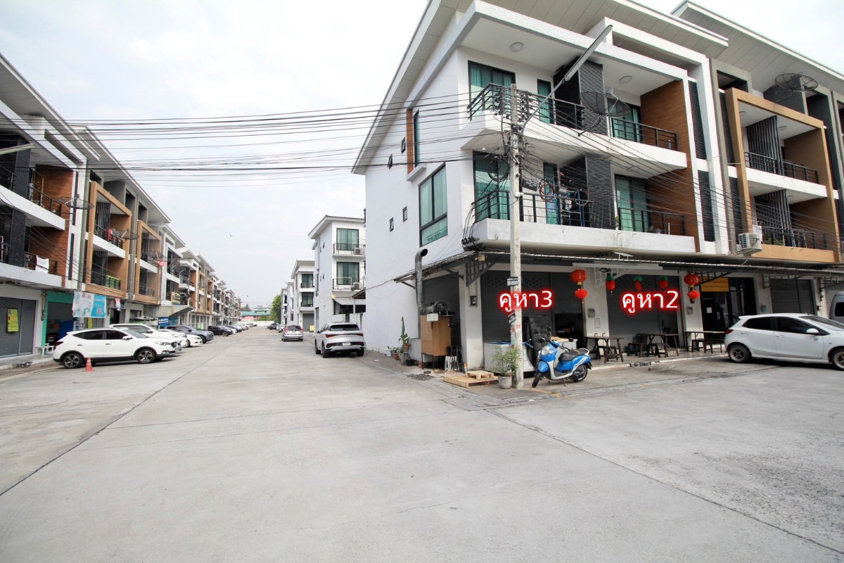 รูป ขายอาคารพาณิชย์ 3 ชั้น พร้อมผู้เช่า โครงการ DComplex(ดี คอมเพล็กซ์) ปิ่นทอง1 ศรีราชา ชลบุรี ใกล้นิคมฯ 600 ม  - รูปที่ 4/9