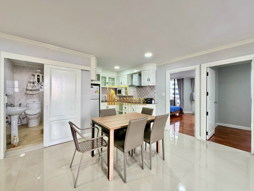 รูป Supalai Place | Bright 2 Bed Condo For Rent in Phrom Phong - BR18260CD - รูปที่ 8/35
