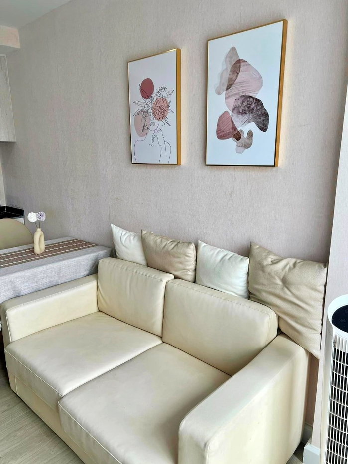 รูป ห้องจริง✨เช่าคอนโด สัญญา 1 ปี✨🛋️🛌Metro Luxe Riverfront รัตนาธิเบศร์ - รูปที่ 3/13