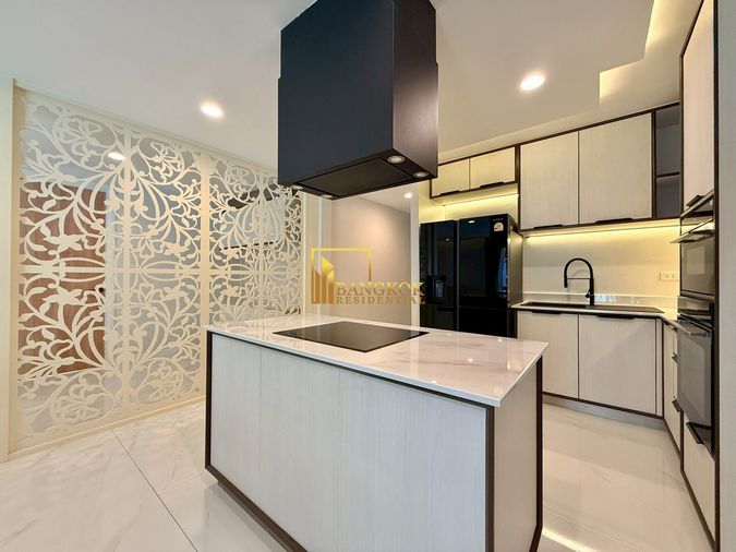 4-bed house for rent, 490 sqm, 1 sq wah, Watthana