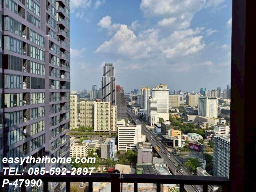 รูป P-47990 วิวเมืองอลังการ! นิว ดิสทริค อาร์ไนน์ พระราม 9 | ใกล้ MRT : เขตห้วยขวาง | 21,000 บาท | Line Id @easythaihome | 085-592-2897 - รูปที่ 5/9