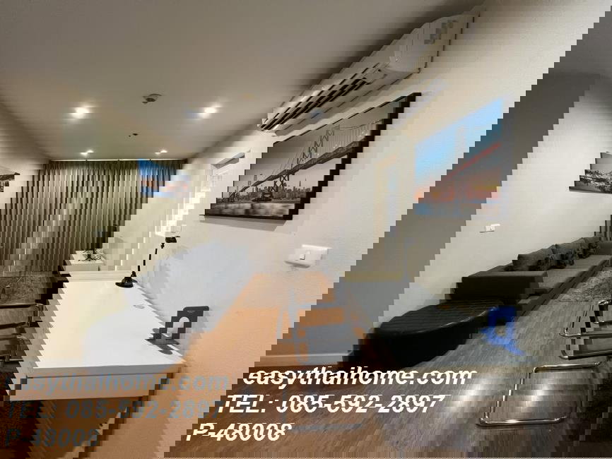 รูป P-48008 คอนโดหรูพร้อมอยู่! คอนโดวัน เอ็กซ์ สุขุมวิท 26 วิวสระว่ายน้ำ 1 ห้องนอน 25,000 บาท : ย่านคลองเตย| Line Id @easythaihome | 085-592-2897 - รูปที่ 4/18