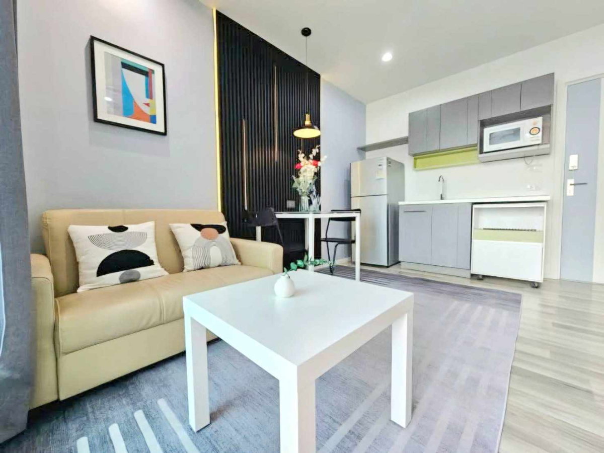 รูป ห้องจริง✨เช่าคอนโด สัญญา 1 ปี✨🛋️🛌เดอะ คีย์ ประชาชื่น - รูปที่ 1/11