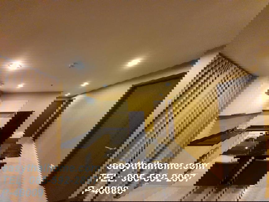 รูป P-48009 2 Bed สุดคุ้ม! ริทึ่ม สาทร-นราธิวาส ใกล้ BTS ช่องนนทรี 35,000 บาท : เขตสาทร/ทุ่งมหาเมฆ | Line Id @easythaihome | 085-592-2897 - รูปที่ 8/14