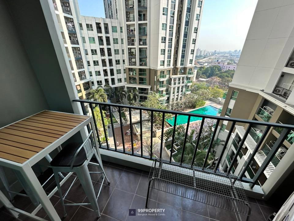 รูป ให้เช่า Belle Rama 9 [เบลล์ พระราม 9] 🔰 ตกแต่งครบ พร้อมอยู่  - รูปที่ 9/28