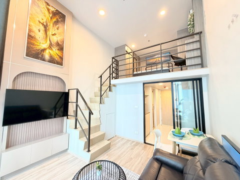 ให้เช่า คอนโดทำเลใจกลางเมืองใกล้ BTS ทองหล่อ | Culture Thonglor | 1 ห้องนอน Duplex ตกแต่งครบพร้อมอยู่ ใกล้ศูนย์การค้ามากมาย