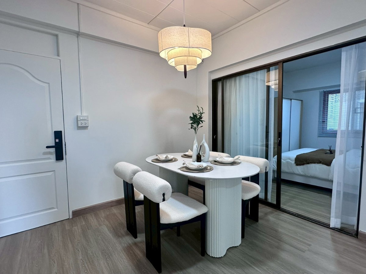 รูป ขายคอนโดบ้านสวนบางเขน รีโนเวทใหม่ 2 ห้องนอน 2 ห้องน้ำ ห้องมุม ใกล้ BTS สายหยุด เฟอร์ครบ พร้อมอยู่ (เจ้าของขายเอง) - รูปที่ 14/19