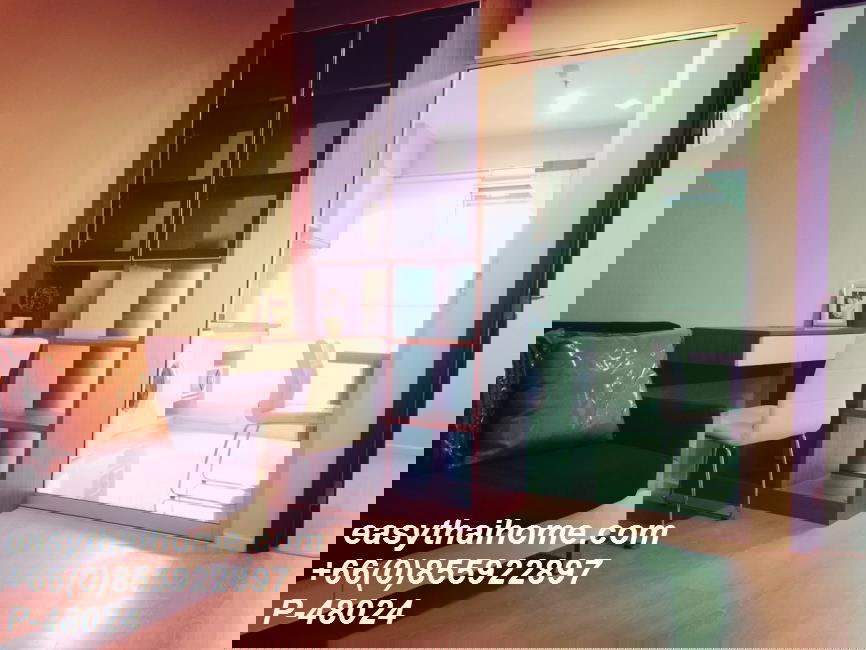 รูป P-48024 วิวตระการตาใจกลางสาทร! 1 ห้องนอน ริทึ่ม สาทร-นราธิวาส 20,000 บาท Line Id: @easythaihome 085-592-2897 - รูปที่ 5/7